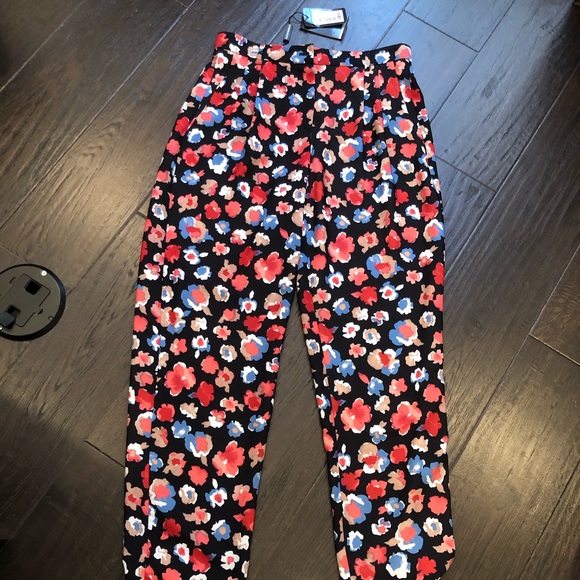 BNWT EMPORIO Armani floral trousers - Picture 1 of 6